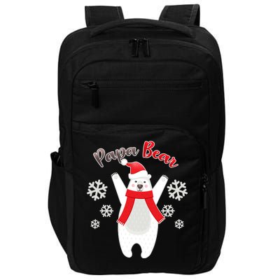 Christmas Papa Bear Impact Tech Backpack