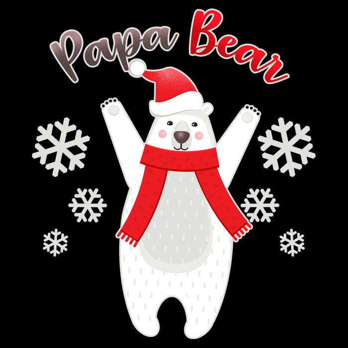 Christmas Papa Bear Impact Tech Backpack