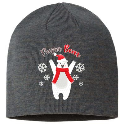 Christmas Papa Bear Sustainable Beanie