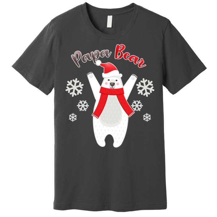 Christmas Papa Bear Premium T-Shirt