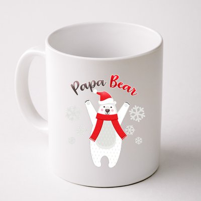 Christmas Papa Bear Coffee Mug