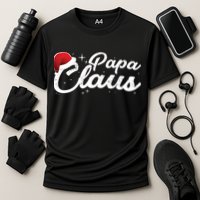 Christmas Papa Claus  Cooling Performance Crew T-Shirt