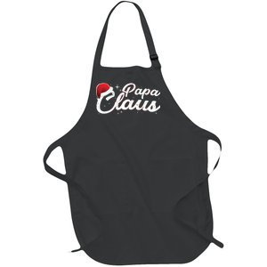 Christmas Papa Claus  Full-Length Apron With Pockets