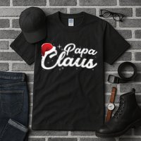 Christmas Papa Claus  Tall T-Shirt