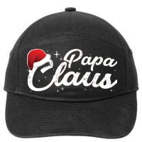 Christmas Papa Claus  7-Panel Snapback Hat