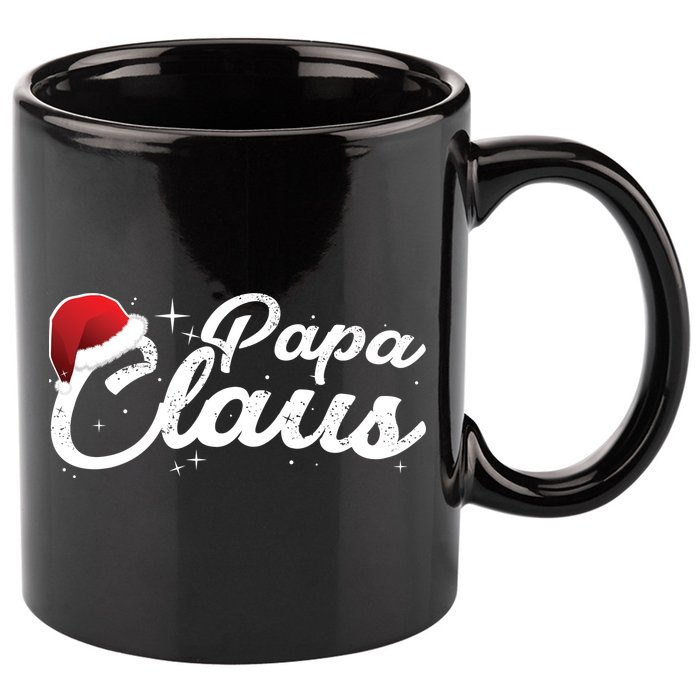 Christmas Papa Claus  11oz C Handle Ceramic Mug