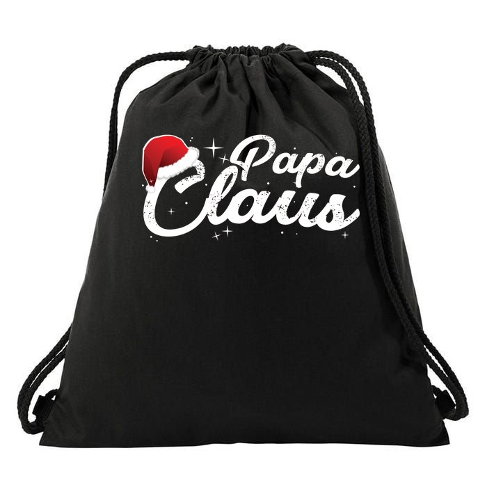 Christmas Papa Claus  Drawstring Bag