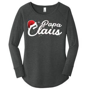 Christmas Papa Claus  Women's Perfect Tri Tunic Long Sleeve Shirt