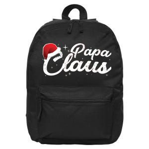 Christmas Papa Claus  16 in Basic Backpack