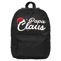 Christmas Papa Claus  16 in Basic Backpack