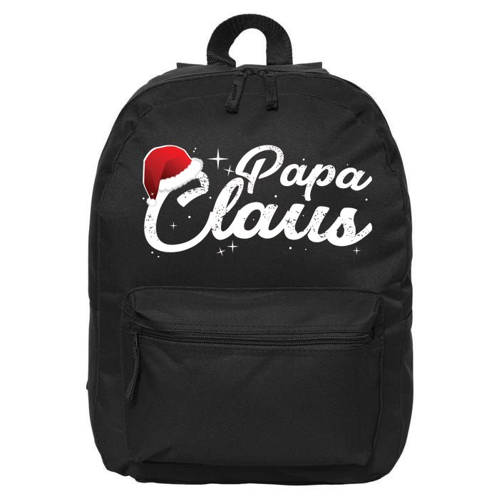 Christmas Papa Claus  16 in Basic Backpack