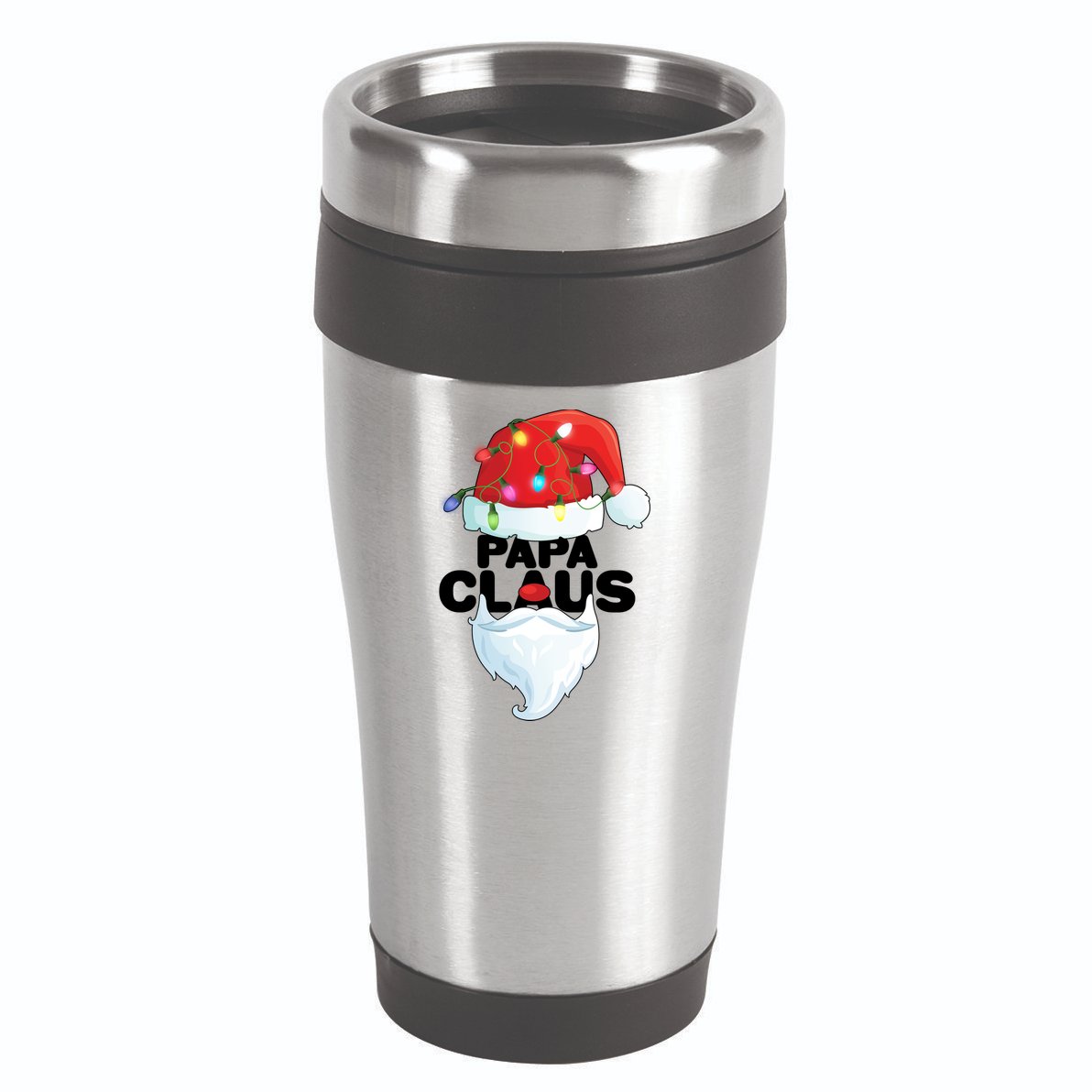 Christmas Papa Claus  16oz Travel Tumbler