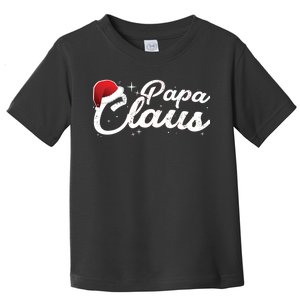 Christmas Papa Claus  Toddler T-Shirt