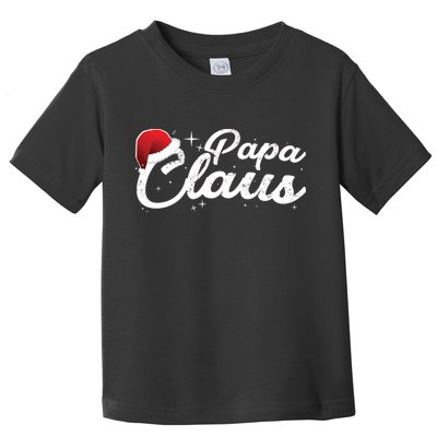 Christmas Papa Claus  Toddler T-Shirt