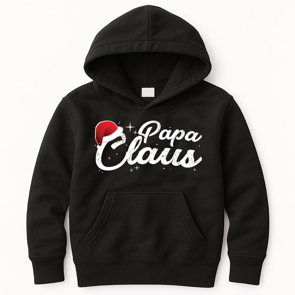 Christmas Papa Claus  Kids Hoodie