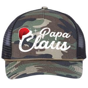 Christmas Papa Claus  Retro Rope Trucker Hat Cap