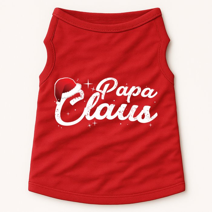 Christmas: Papa Claus Doggie Tank