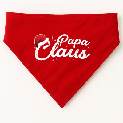 Christmas: Papa Claus USA-Made Doggie Bandana