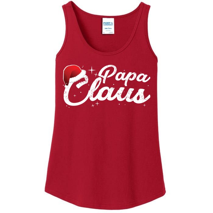 Christmas: Papa Claus Ladies Essential Tank