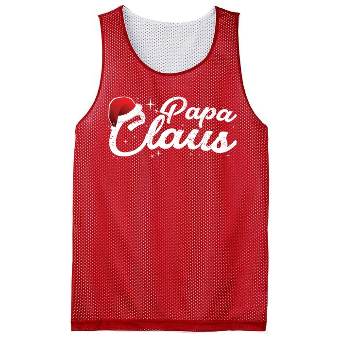 Christmas: Papa Claus Mesh Reversible Basketball Jersey Tank