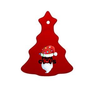 Christmas Papa Claus  Ceramic Tree Ornament