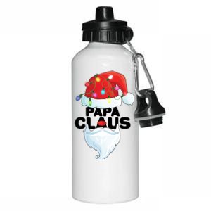 Christmas Papa Claus  Aluminum Water Bottle