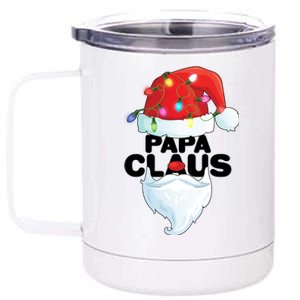 Christmas Papa Claus  12 oz Stainless Steel Tumbler Cup