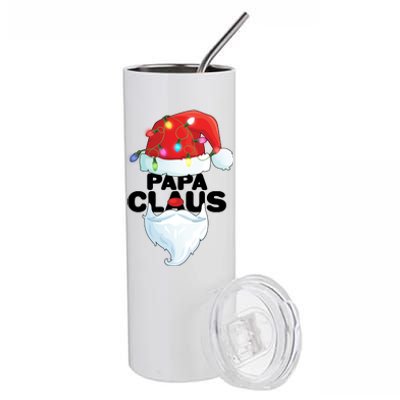 Christmas: Papa Claus Stainless Steel Tumbler