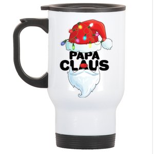 Christmas: Papa Claus Stainless Steel Travel Mug