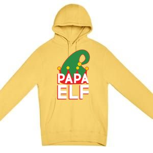 Christmas: Papa Elf Premium Pullover Hoodie