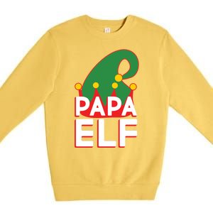 Christmas: Papa Elf Premium Crewneck Sweatshirt