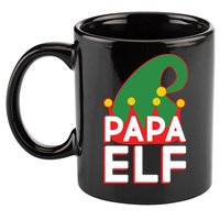 Christmas: Papa Elf 11oz C Handle Ceramic Mug