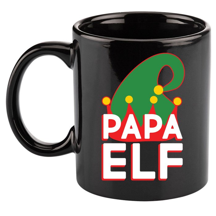 Christmas: Papa Elf 11oz C Handle Ceramic Mug