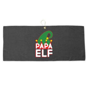 Christmas: Papa Elf Large Microfiber Waffle Golf Towel