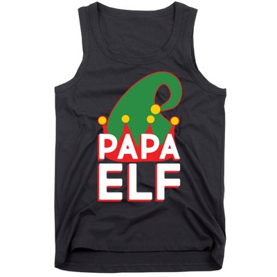 Christmas: Papa Elf Tank Top