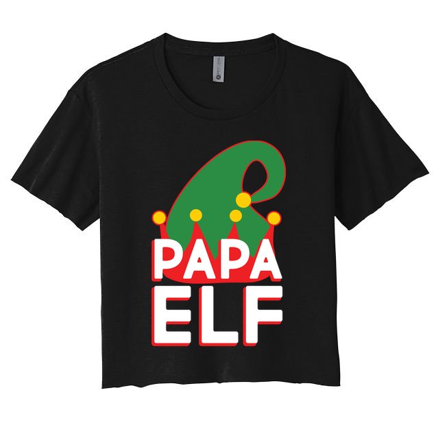 Christmas: Papa Elf Crop Top