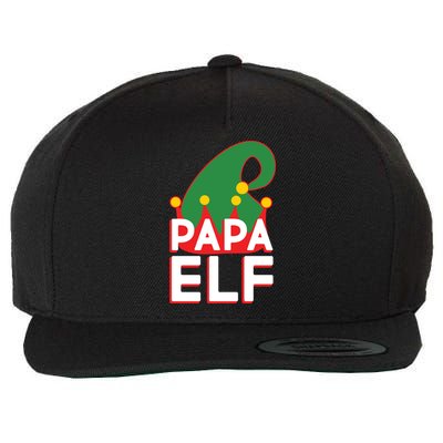Christmas: Papa Elf Wool Snapback Cap