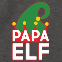 Christmas: Papa Elf Vector Backpack
