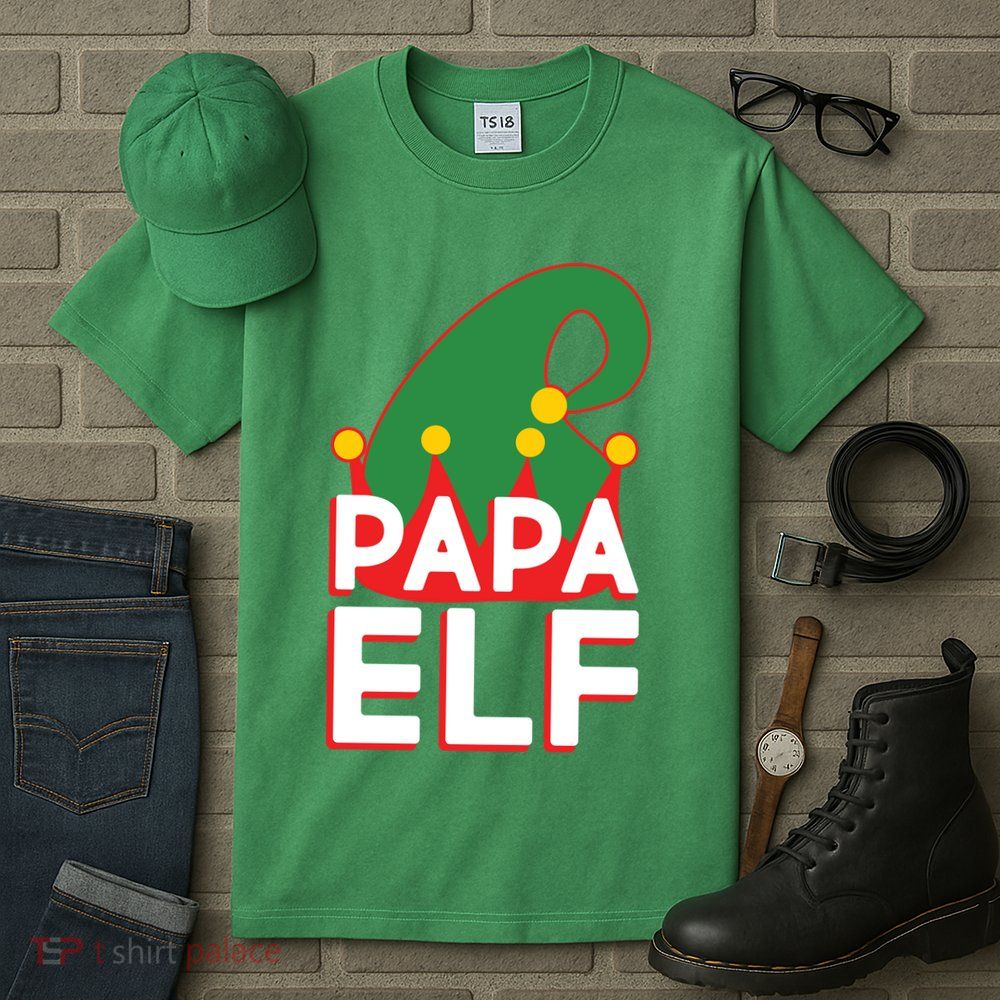 Christmas: Papa Elf Tall T-Shirt