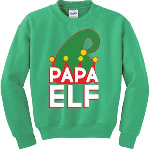 Christmas: Papa Elf Kids Sweatshirt