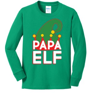 Christmas: Papa Elf Kids Long Sleeve Shirt