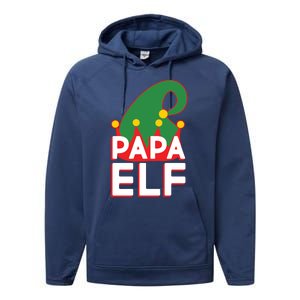 Christmas: Papa Elf Performance Fleece Hoodie