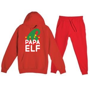 Christmas: Papa Elf Premium Hooded Sweatsuit Set