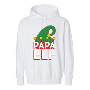 Christmas: Papa Elf Garment-Dyed Fleece Hoodie