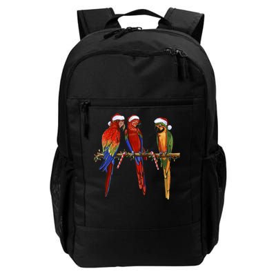 Christmas Parrots Daily Commute Backpack