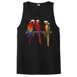 Christmas Parrots PosiCharge Competitor Tank