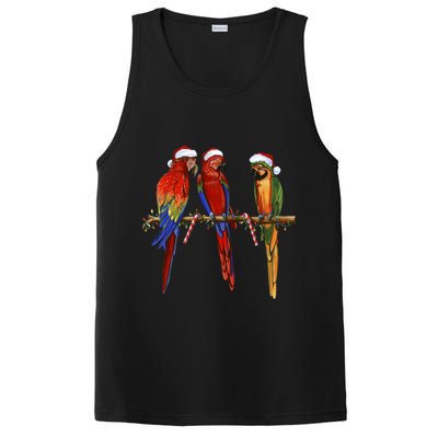 Christmas Parrots PosiCharge Competitor Tank