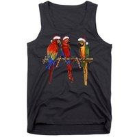 Christmas Parrots Tank Top