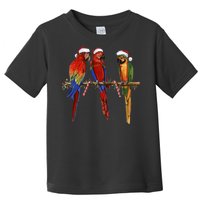 Christmas Parrots Toddler T-Shirt