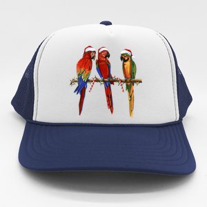 Christmas Parrots Trucker Hat